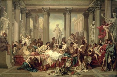 The Romans of the Decadence by Thomas Couture